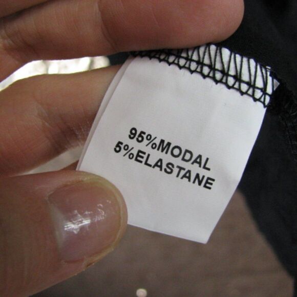 NWT BloomChic black cold shoulder top 10/M - Picture 6 of 8